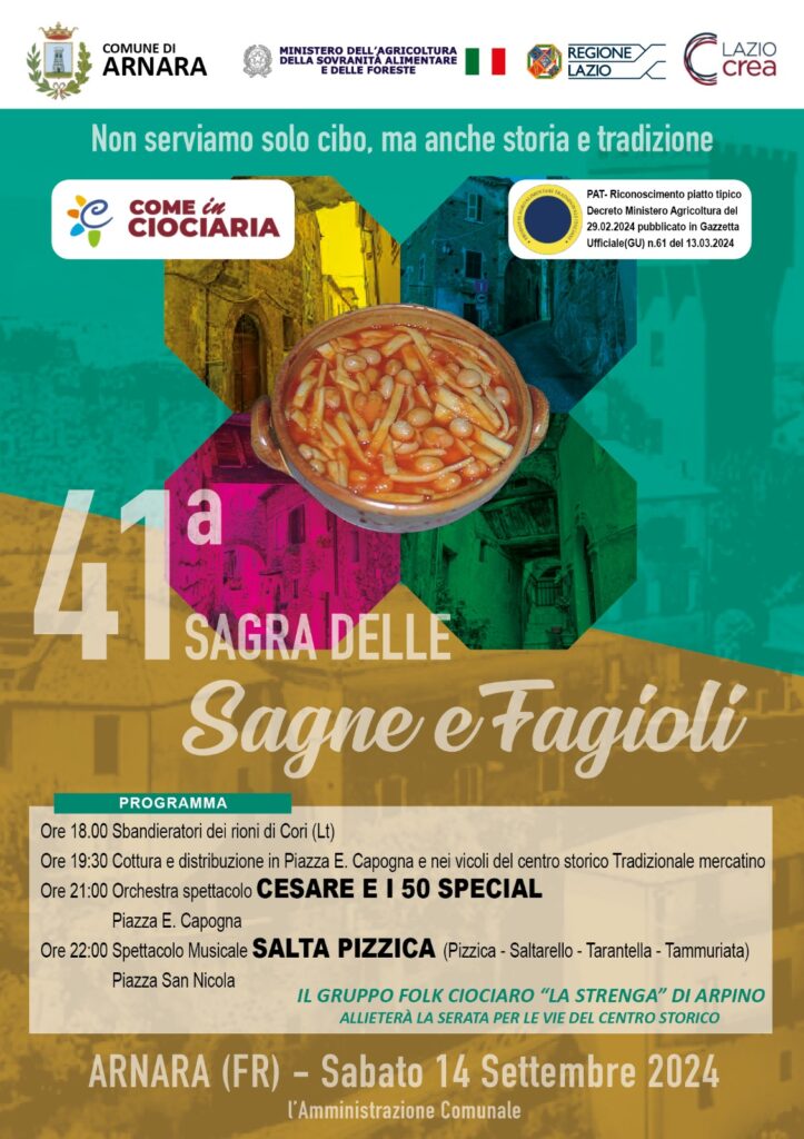 Sagra delle “Sagne e Fagioli” 2024